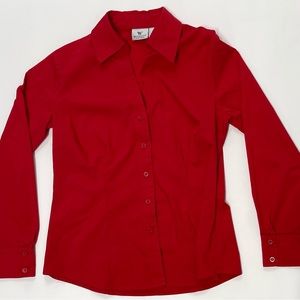 Wellington Long Sleeve Button up Size: 8P